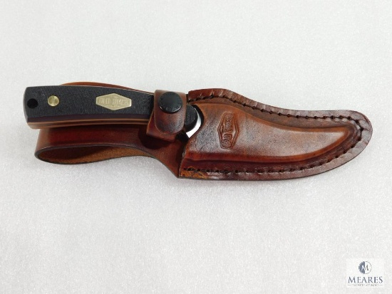 New Schrade Old Timer Sharpfinger Fixed Blade Skinner With Leather Sheath
