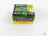 20 Rounds Remington .38 Special 125 Grain Semi-Jacketed Hollow Point Ammo