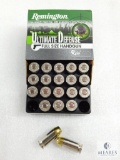 20 Rounds Remington Ultimate Defense .45 ACP 185 Grain Jacketed Hollow Point Ammo