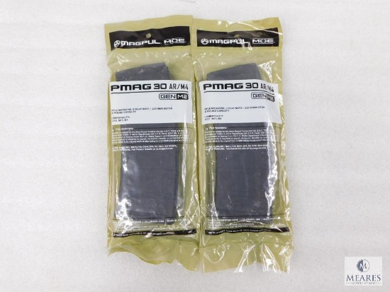 Lot Two New Magpul PMAG 30 AR/M4 30 Round Magazines