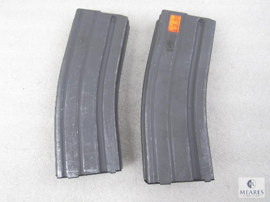 Lot of Two Colt Stamped AR15 5.56 30 Round Magazines