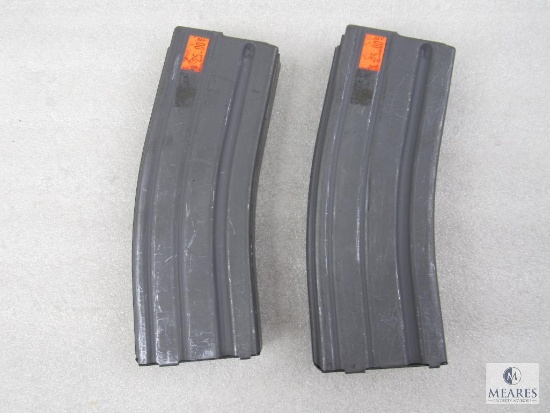 Lot of Two Colt Stamped AR15 5.56 30 Round Magazines