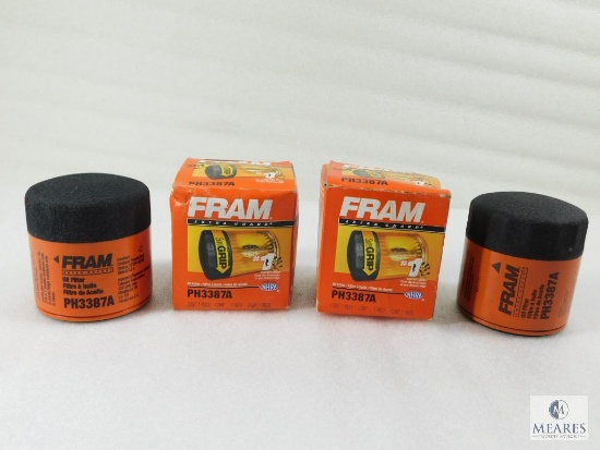 Two Fram Oil Filters PH3387A