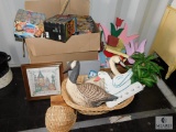 Home Decor Woodworking Lot with VHS Tapes