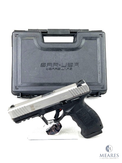 NEW SAR USA SAR9 9MM Semi-Auto Pistol with Stainless Steel Slide (4038)