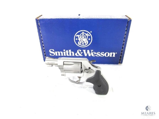 Smith & Wesson Model 637-2 Airweight Revolver .38 Special +P Like New (3906)
