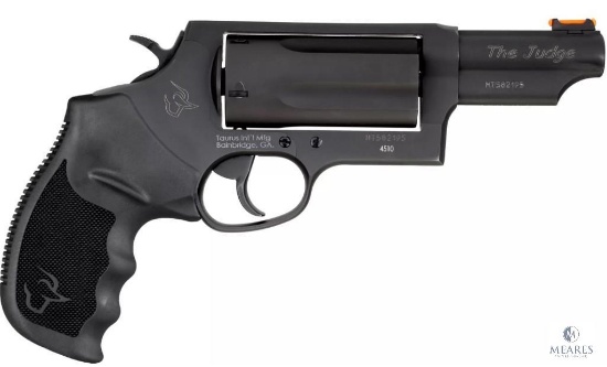 New Taurus Judge Magnum Blued .45 Colt/.410 GA Bore Double Action Revolver (3667)