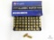 50 Rounds Atlanta Arms Match .380 ACP Ammo. 100 Grain FMJ