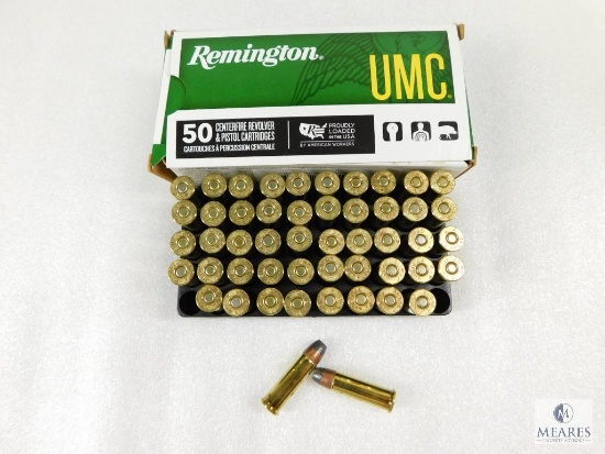 50 Rounds Remington .38 Special +P Ammo. 125 Grain Hollow Point