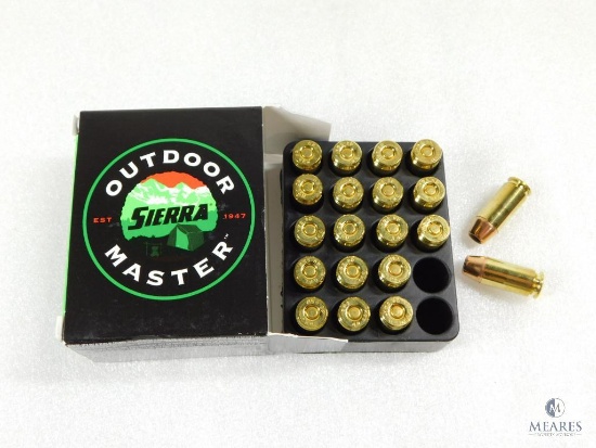 20 Rounds Sierra .40 S&W Self Defense Ammo. 180 Grain Hollow Point