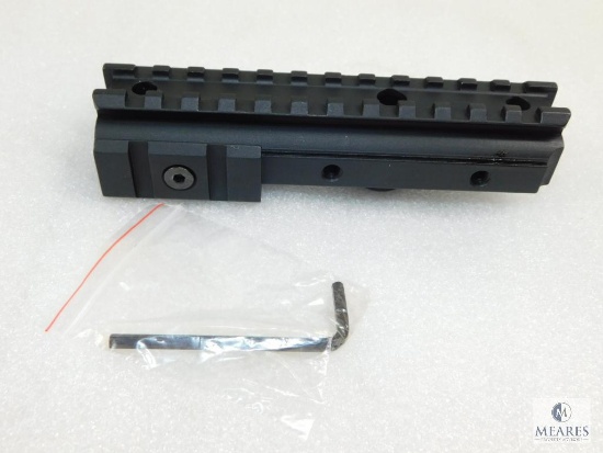 New AR15 Delta Tri Rail Scope Mount Fits Carry Handle