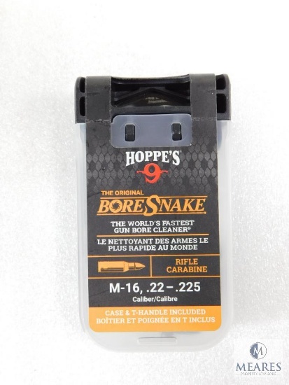 New Hoppes Boresnake for AR15 .22 Caliber Bore Cleaner