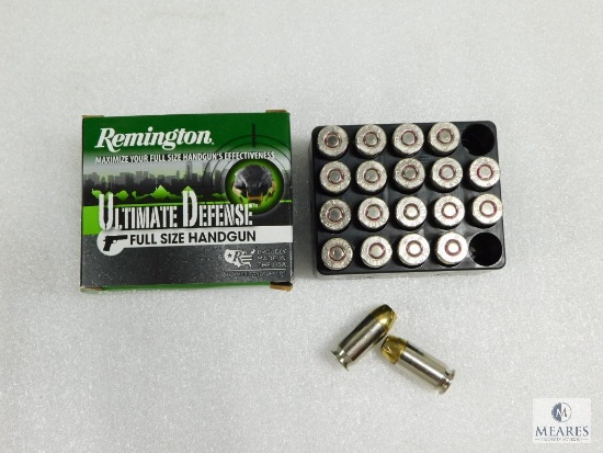 20 Rounds Remington Ultimate Defense .45 ACP Ammo. 185 Grain Hollow Point