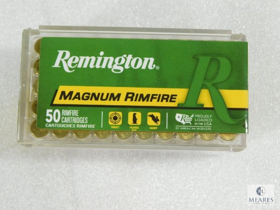 50 Rounds Remington .22 Magnum Ammo. 40 Grain Hollow Point
