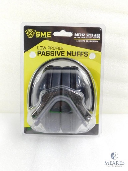New SME Folding Compact Ear Muff Hearing Protection