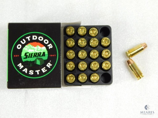 20 Rounds Sierra .40 S&W Self Defense Ammo. 180 Grain Hollow Point