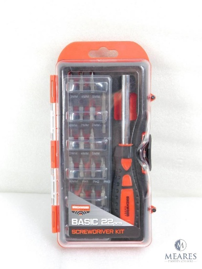 New Birchwood Casey Gunsmith Screwdriver Set In Hard Case