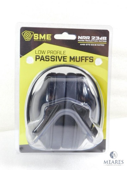New SME Folding Compact Ear Muff Hearing Protection