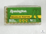 50 Rounds Remington .22 Magnum Ammo. 40 Grain Hollow Point