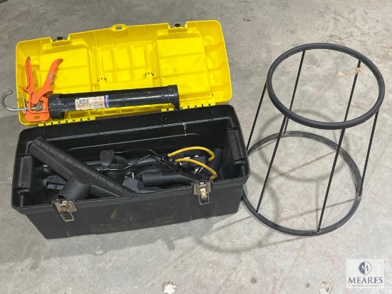 Tool Box with Contents and Stand