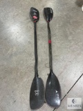 Two Kayak Paddles - Werner and Adventure Technology