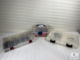 Two Cases with Large Assortment of Fishing Lures and One Case with Fishing Line