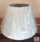 Lux Off-White Woven Paper Empire Lampshade 18