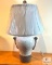Creamery Crackled Urn Concrete Base Table Lamp 26