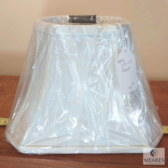 Pearl Cut Corner Rectangle Lampshade