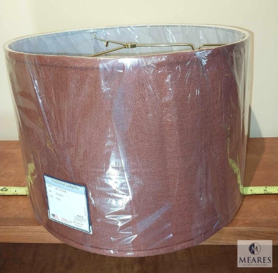 Rust Drum Lamp Shade 15" x 16" x 11"