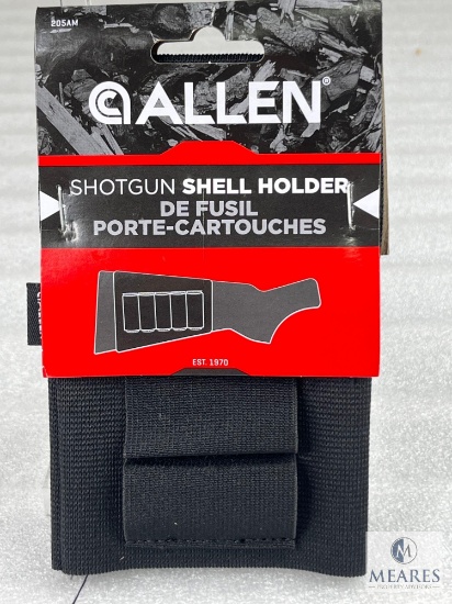 New Allen Five Round Shotgun Shell Butt Stock Carrier