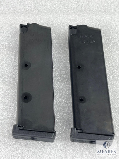 Two New .45 ACP Pistol Mags Fits Colt 1911, Kimber 1911, Ruger 1911 and Clones