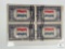# 913 - 1943 Overrun Countries: 5c Flag of Netherlands Set of Four Stamps