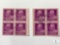 # 953 - 1948 3c George Washington Carver Four Stamps