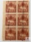 # 976 - 1948 3c Fort Bliss Centennial, Six Stamps