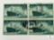 # 939 - 1946 3c US Armed Forces: Merchant Marine, Peace and War Plate Block of Four Stamps