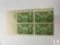 # 785 - 1936 1c Army and Navy: Washington and Greene, Mt Vernon Plate Block of Four Stamps