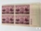 # 792 - 1937 3c Army and Navy: Farragut and Porter Plate Block of Four Stamps
