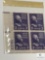 BK101 - 1938 73c Thomas Jefferson Plate Block of Four Stamps