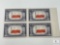 # 909 - 1943 Overrun Countries: 5c Flag of Poland Plate Block of Four Stamps