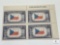 # 910- 1943 Overrun Countries: 5c Flag of Czechoslovakia Plate Block of Four Stamps