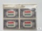 # 912 PB - 1943 Overrun Countries: 5c Flag of Luxembourg Plate Block of Four Stamps