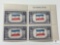 # 917a - 1943 5c Flag of Yugoslavia Plate Block of Four Stamps