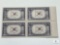 #921 - 1944 Overrun Countries: 5c Flag of Korea Block of Four Stamps