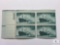 #939 - 1946 3c US Armed Forces: Merchant Marine Plate Block of Four Stamps