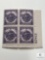#940 - 1946 3c US Armed Forces: Veterans of World War II Plate Block of Four Stamps