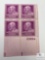 #953 - 1948 3c George Washington Carver Plate Block of Four Stamps