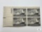 #956 - 1948 3c Four Chaplains Plate Block of Four Stamps