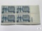 #963 - 1948 3c Saluting Young America Plate Block of Four Stamps