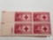 #967 - 1948 3c Clara Barton Founder Of The American Red Cross, Plate Block of Four Stamps